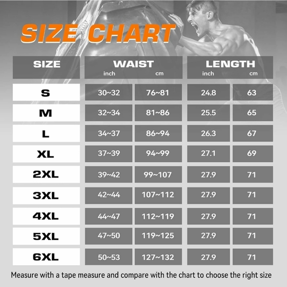 CIMKIZ Men's Waist Trainer Sauna Suit Shirt Compression Vest Sweat Boosting - Picture 6 of 7